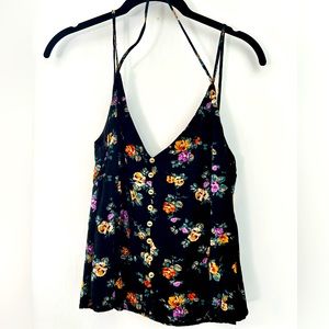 Stradivarius Floral ditsy cami top
